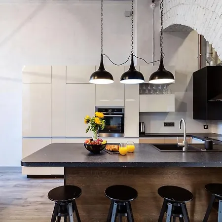 Daire Old Brewery Loft In Paupys By Urban Rent Vilnius