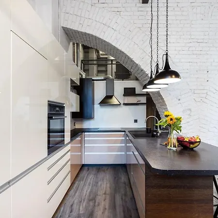 Daire Old Brewery Loft In Paupys By Urban Rent Vilnius